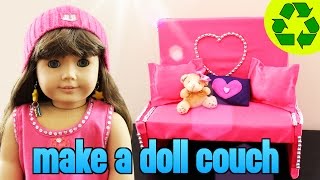 [shout-outs + your pics] how to make an american girl doll couch /
sofa i always encourage recycling whenever possible, most of the
things used in this proje...