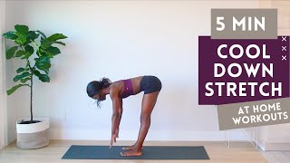 5 MIN FULL BODY COOL DOWN STRETCHES || POST WORKOUT FOR FLEXIBILITY || DO THIS AFTER EVERY WORKOUT