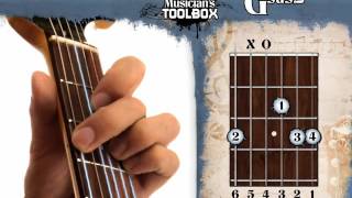 how to play the g sus 2 chord on guitar gsus2