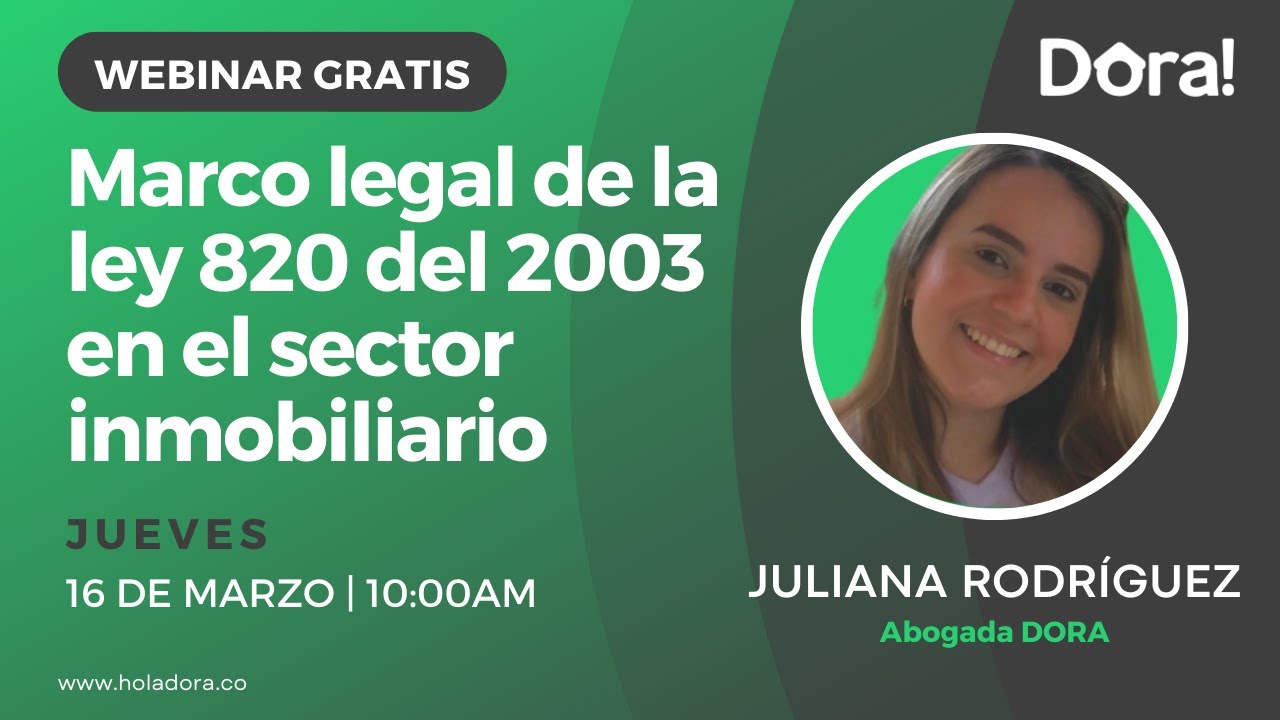 Artículo 43 De La Ley 820 De 2003 www.youtube.com