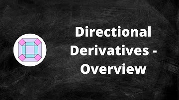 Directional Derivatives