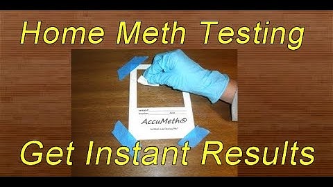 How to Test for Meth Residue | AccuMeth® Composite Test Kit | Sample 4 Areas, Get 1 Averaged Result