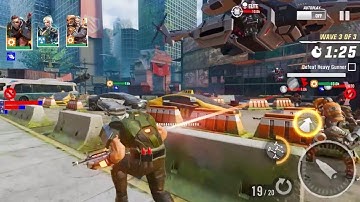 Hero Hunters "District 1- THE SQUARE" - Android/iOS Gameplay #1 | Dishoomgameplay