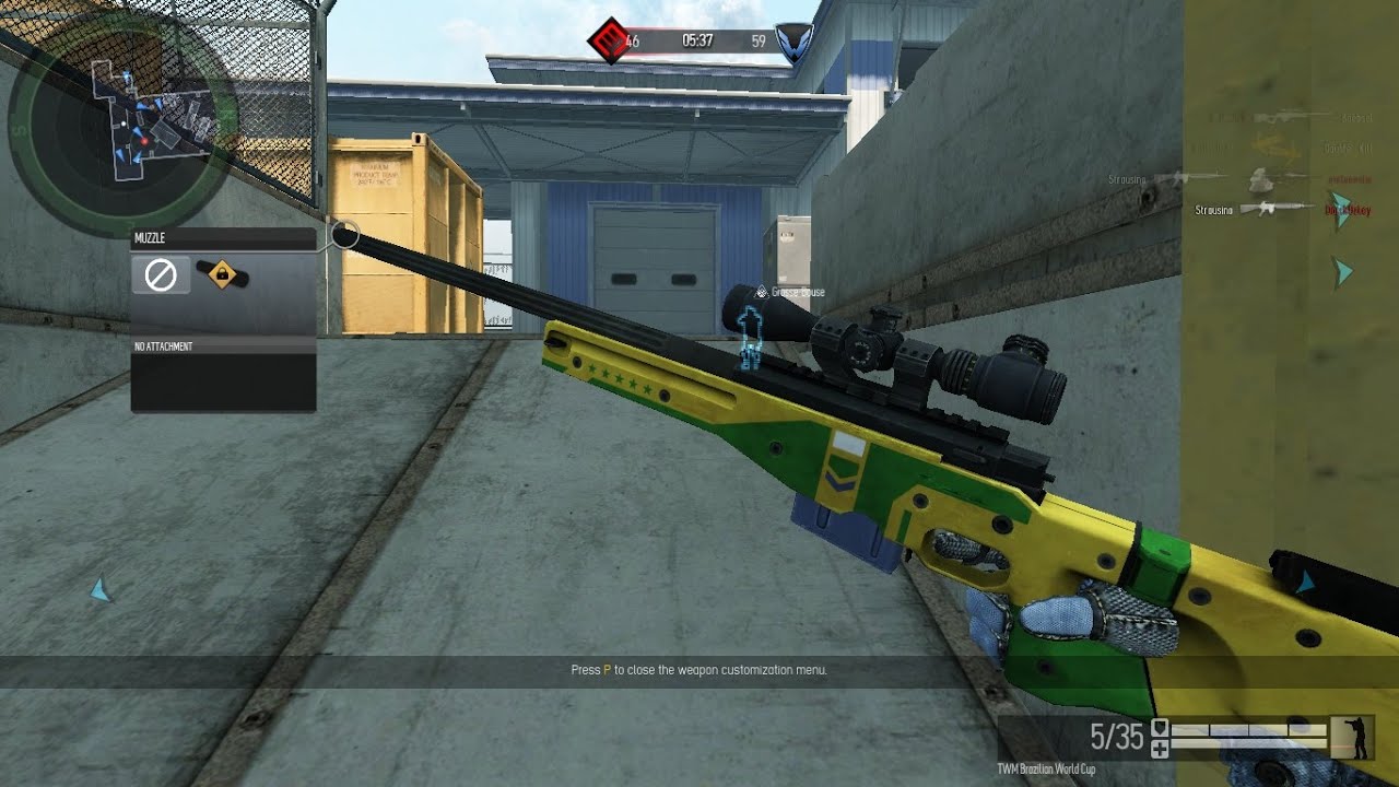 Warface AWM Brazilian Word Cup (Motel )