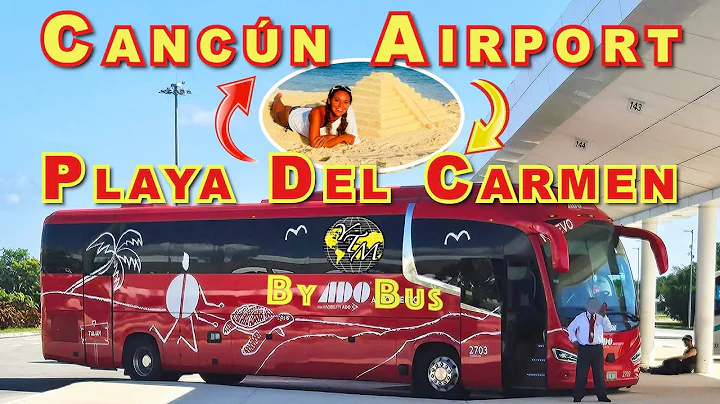 CANCUN Airport / PLAYA DEL CARMEN; By ADO Bus Step by Step Guide
