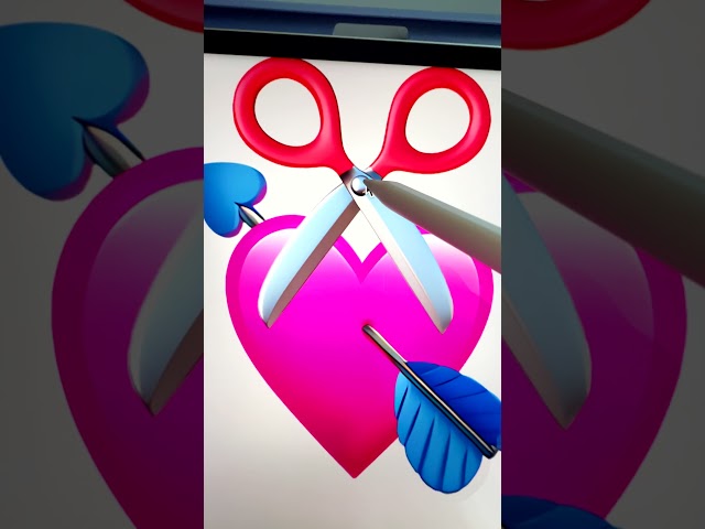 💘🩹 Heart With Arrow Emoji #creative #emoji #procreate class=