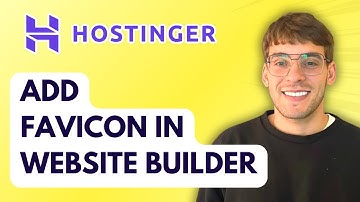 How to Add Favicon in Hostinger Website Builder [2025 Guide]