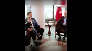 الملياردير الأمريكي إيلون ماسك يزور الرئيس التركي رجب طيب أردوغان في البيت التركي بنيويورك