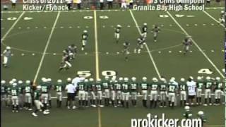 Kicker / Punter Chris Campbell -  Prokicker.com Kicking / Punting Prospect for College Recruitment