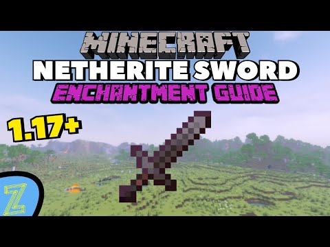 1.17 Netherite Sword Enchantment Guide (Best Enchantments) 