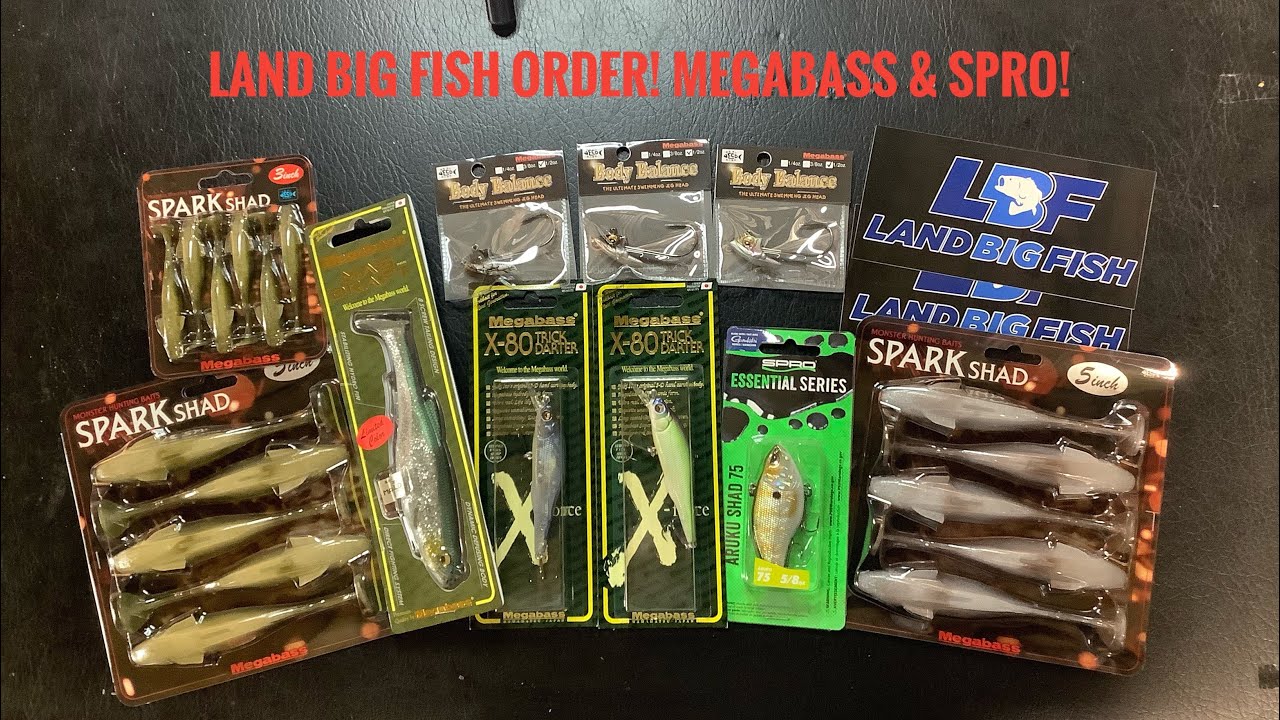 Land Big Fish Order! Megabass! Spro!