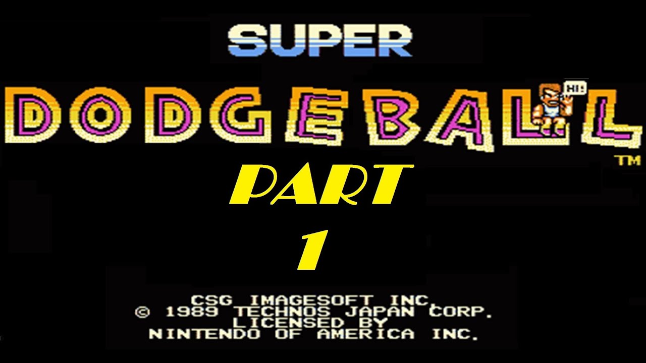 Super Dodge Ball (NES) Complete Walkthrough (Part 1) YouTube