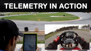 RaceCloud Live Telemetry for Go Karting IN ACTION