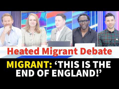"Look Into the Victims' EYES & Say That!" - Heated Migrant Debate