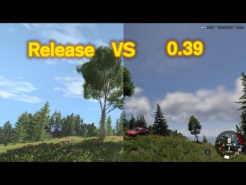 BeamNG.Drive | RELEASE VS 0.39 | Short Comparison