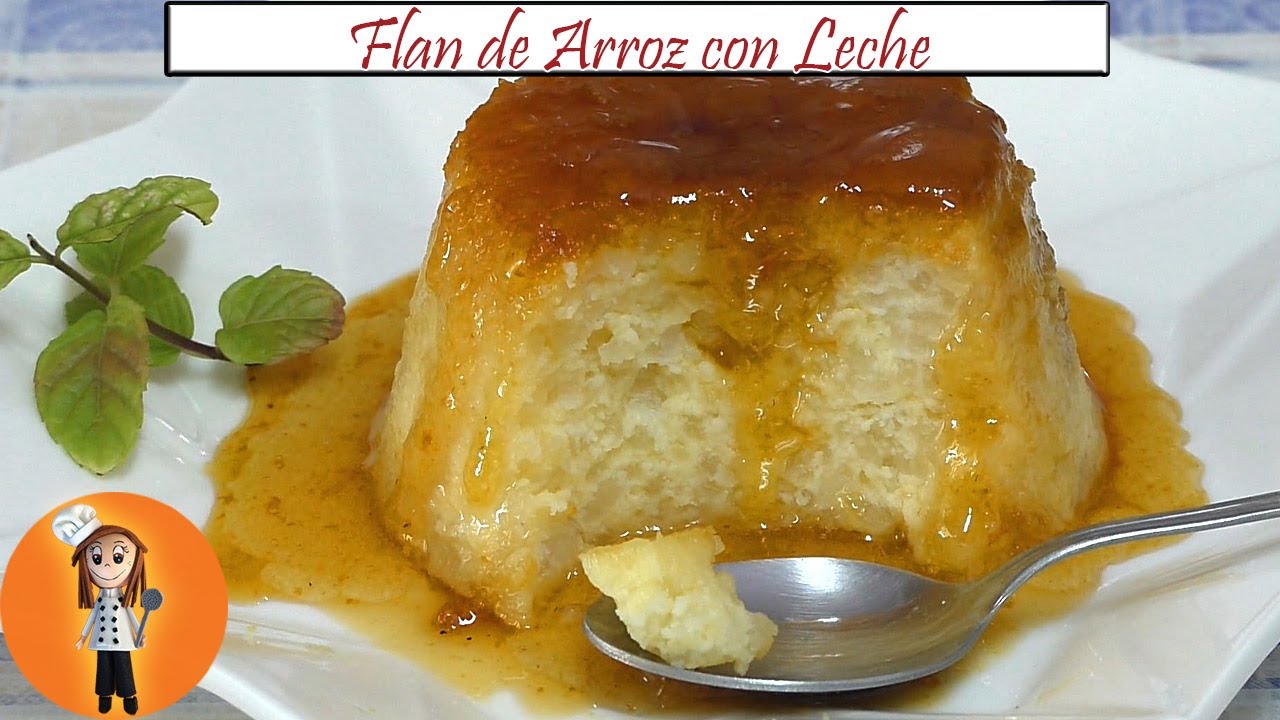 Flan de Arroz con Leche | Receta de Cocina en Familia