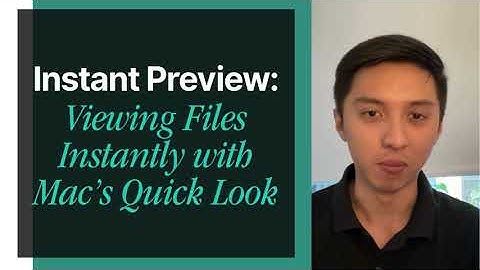 Tech Tip Tuesday with Kyle: Viewing Files Instantly with Mac
