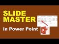 Using Slide Master View - Power Point