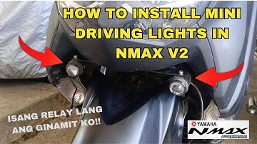 Nmax V2 Mini Driving Light Installation Full step by step tutorial Complete Guide