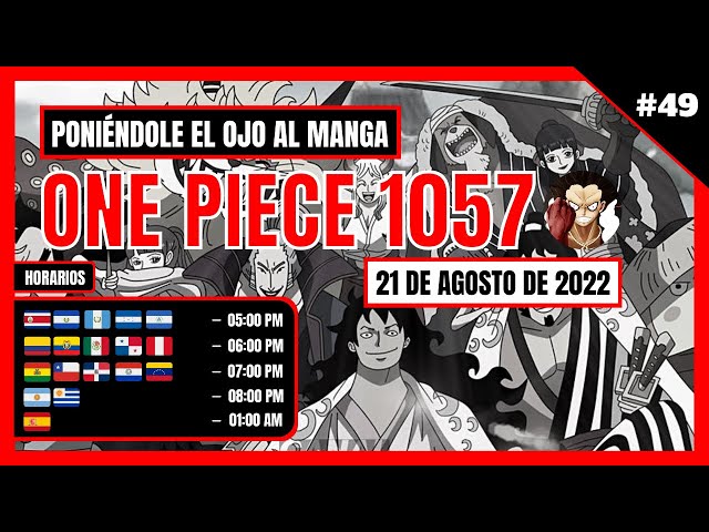 ONE PIECE 1057 Será el Capitulo Final de Wano  Las NUEVAS RECOMPENSAS y la  Gran Despedida de WANO 