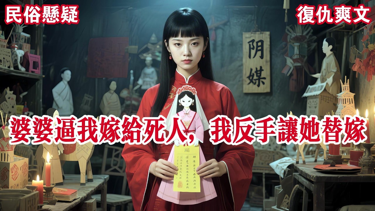 【完结】我开的纸扎铺，是全网最火的阴间婚介所。我扎的纸新娘、纸新郎，能帮阳间的痴情人与过世的爱侣完成冥婚，抚平遗憾。⽣意好到婆婆挂出阴媒的牌⼦，一场仪式收费百万。#有声小说 #小说 #悬疑 #助眠