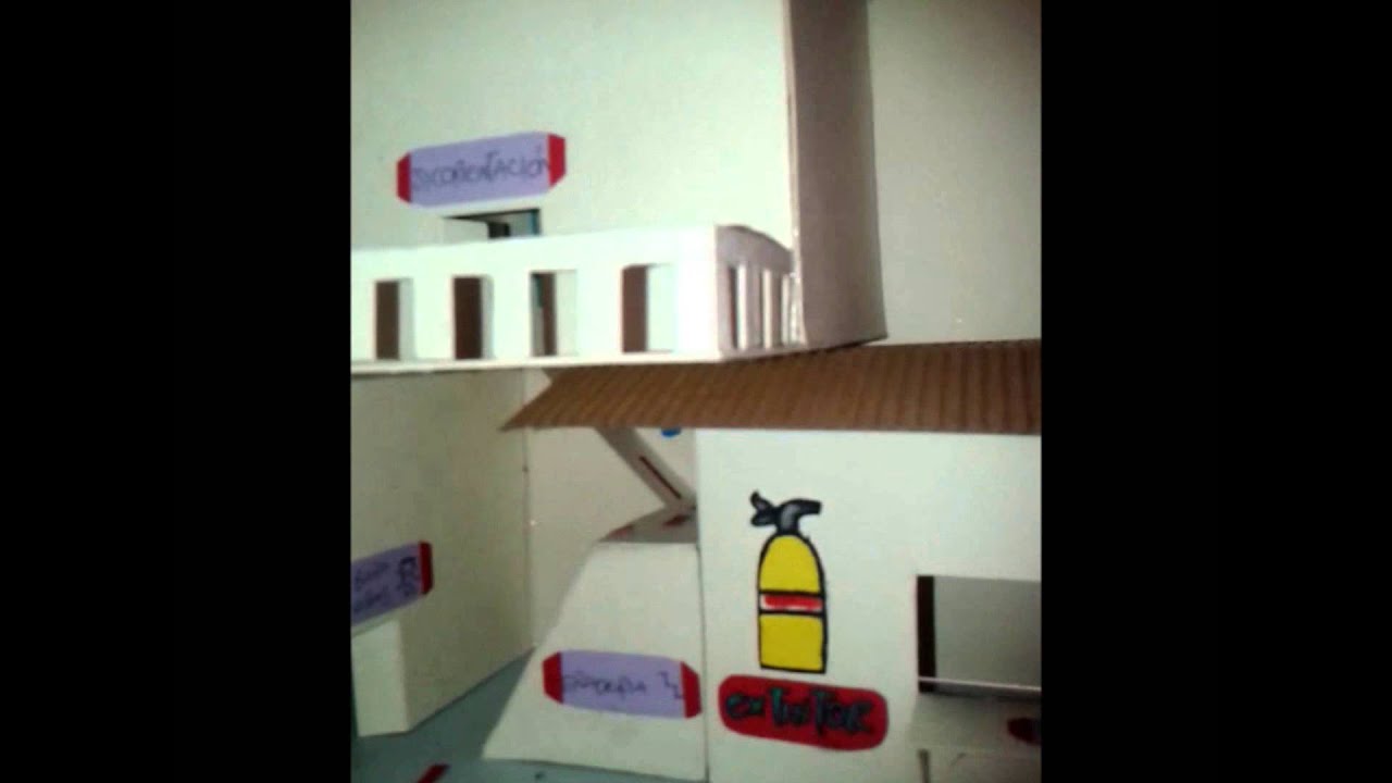 Maqueta realizado por las estudiantes de seguridad ocupacional. - YouTube
