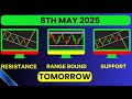 8th May 2025 Stocks to trade tomorrow || intraday stock || Intraday tips, trading tips
