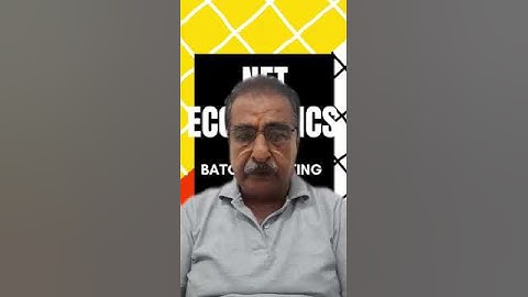 # Net JRF# Economics #research