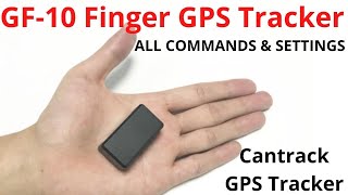 GF10 GPS Tracker Finger GPS Tracker