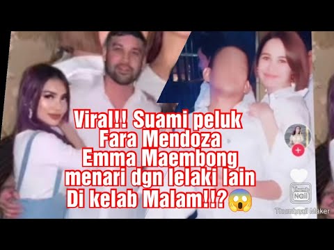 Viral!! Suami peluk Fara Mendoza! Emma Maembong Menari Dengan Lelaki lain! APA Kata netizen 🤔