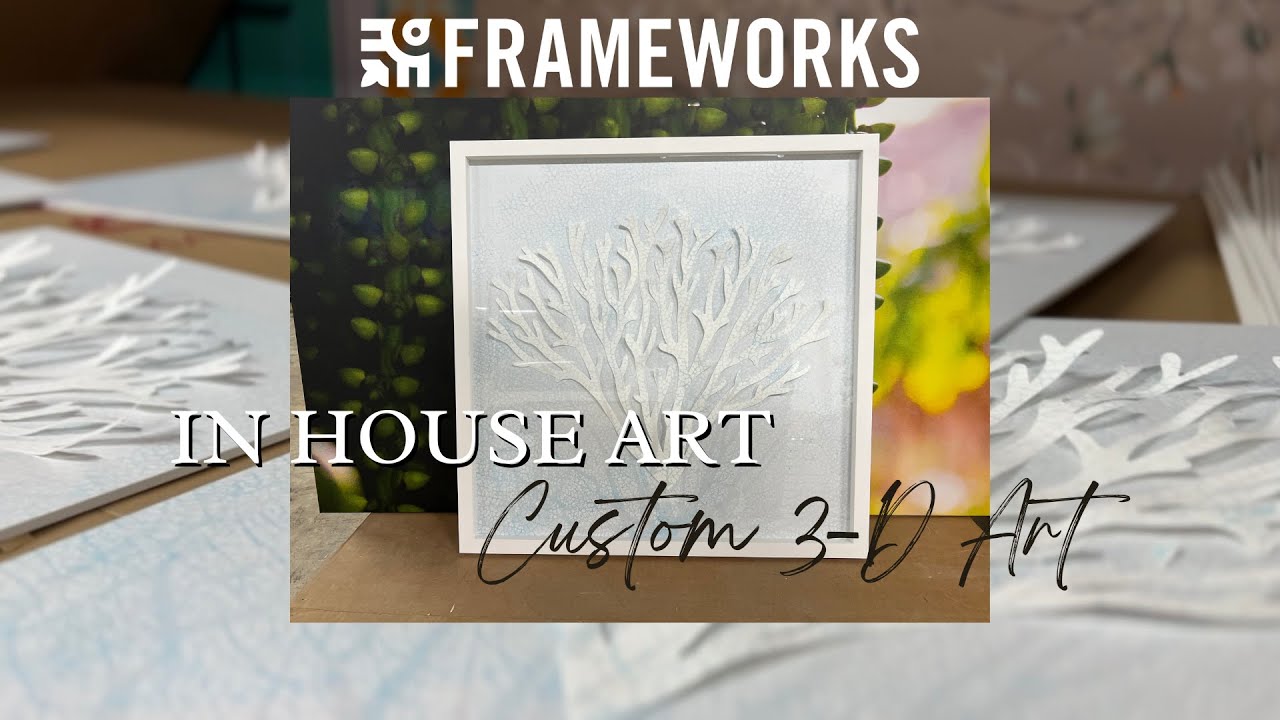 IN HOUSE ART Sea Fan Shadow Box YouTube