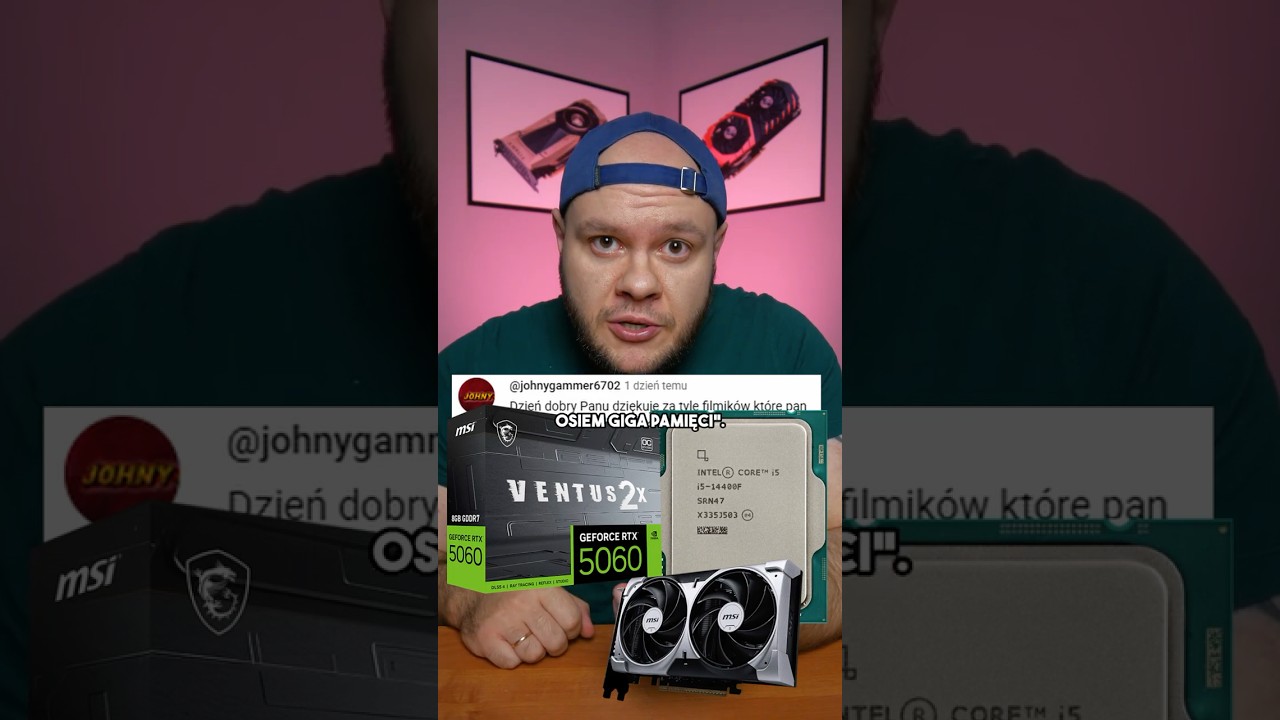 Czy i5-14400F i RTX 5060 8GB to dobry zestaw? 🤔🔥
