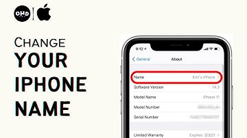 💻 How to Change iPhone Name | Change Device Name on iPhone 14/13/12/11/X.. (2023) 🔄
