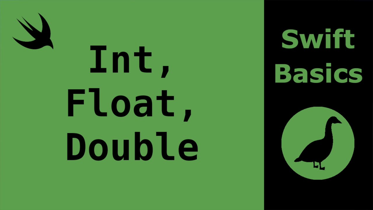 int float  Update 2022  Swift Tutorial: Int, Float, Double