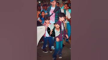 Hrithik Roshan with two Son Hridaan Roshan and Hrehaan Roshan #shorts #ytshorts