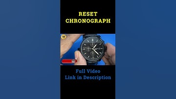 FOSSIL MEN WATCH CHORONOGRAPH HANDS RESET #pranavawatchgallery