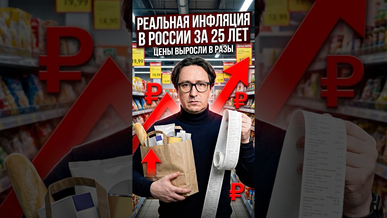 Вот реальные цифры по инфляции в России 