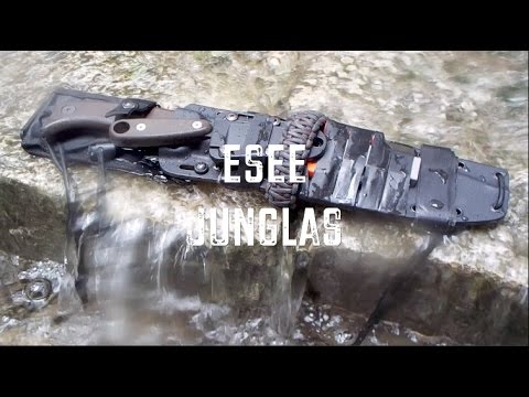 Rice In The Wild, Cooking With An ESEE Junglas ( Modified )