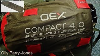 OEX Compact 4.0 Self-Inflating Sleeping Mat