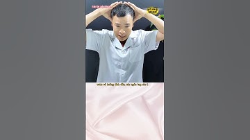 Chữa khỏi ngay Rối loạn tiền đình nhờ day bấm huyệt này. Huyệt Bách hội|Trần Văn Luận