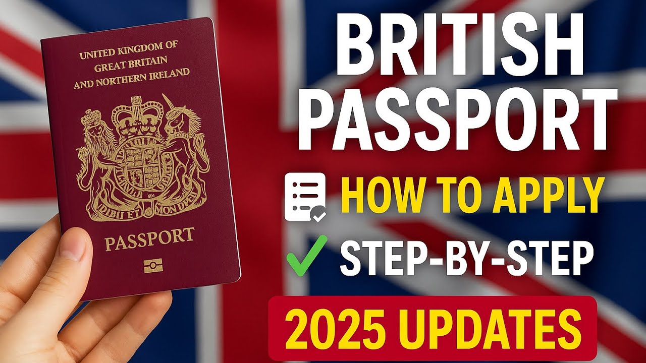 British Passport Application | Step By step 2025 Updates # ...