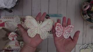 Stackable Gift Boxes and Sizzix Delicate Butterflies