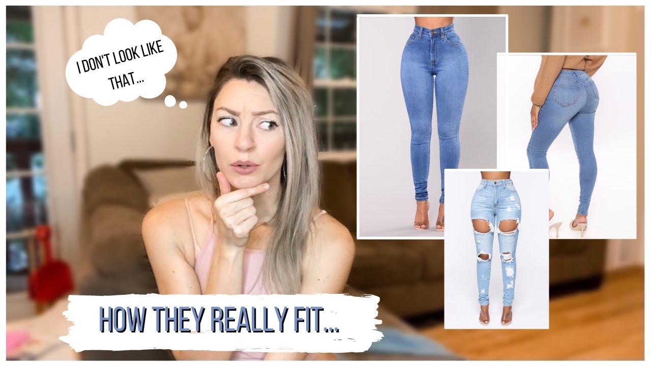 FASHION NOVA JEANS TRY ON HAUL: TALL + SKINNY EDITION | 5'9 size 0 ...