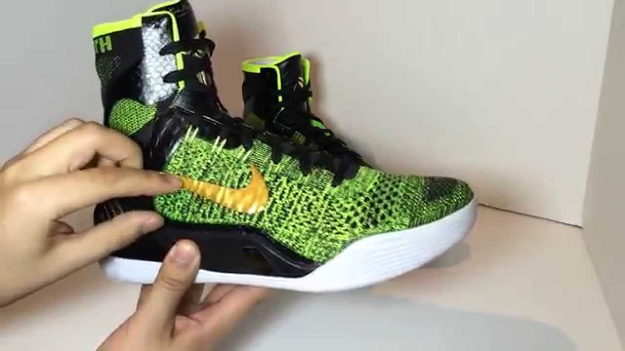 kobe 9 elite green