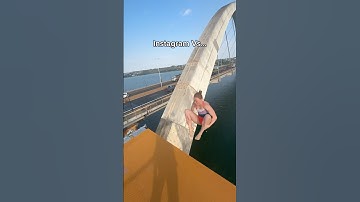 High Diving Gone Wrong 😳 #bravegang #bts