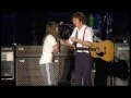 Paul McCartney and lucky fan at Halifax 2009