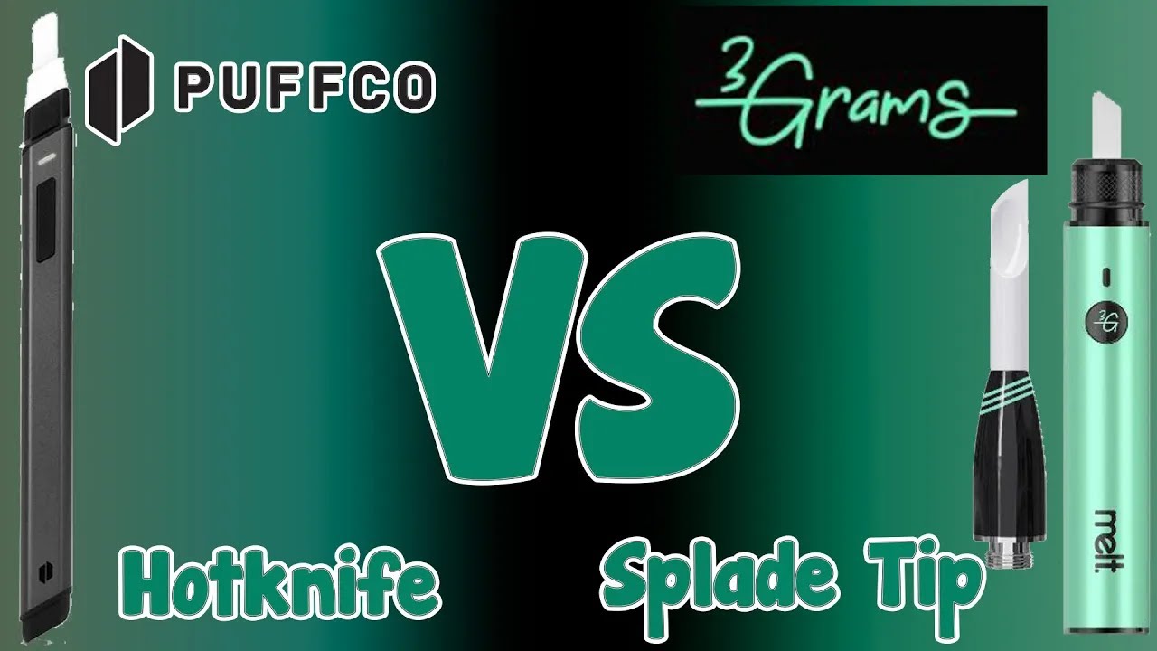 Puffco Hotknife VS 3Grams Melt Splade Tip Shatter Comparison Test       Conclusion  Both Fire
