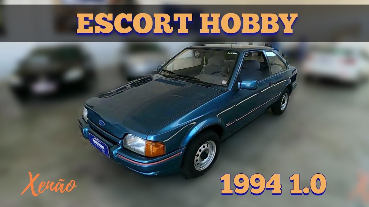 Ford Escort Hobby 1.0 1994: um pé de boi raiz