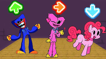 FNF Character Test | Gameplay VS Playground | VS Huggy Wuggy | VS Kissy Missy | VS Pinkie