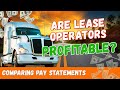 Unveiling the Paycheck Showdown - Lease Operators vs. Company Drivers 💸